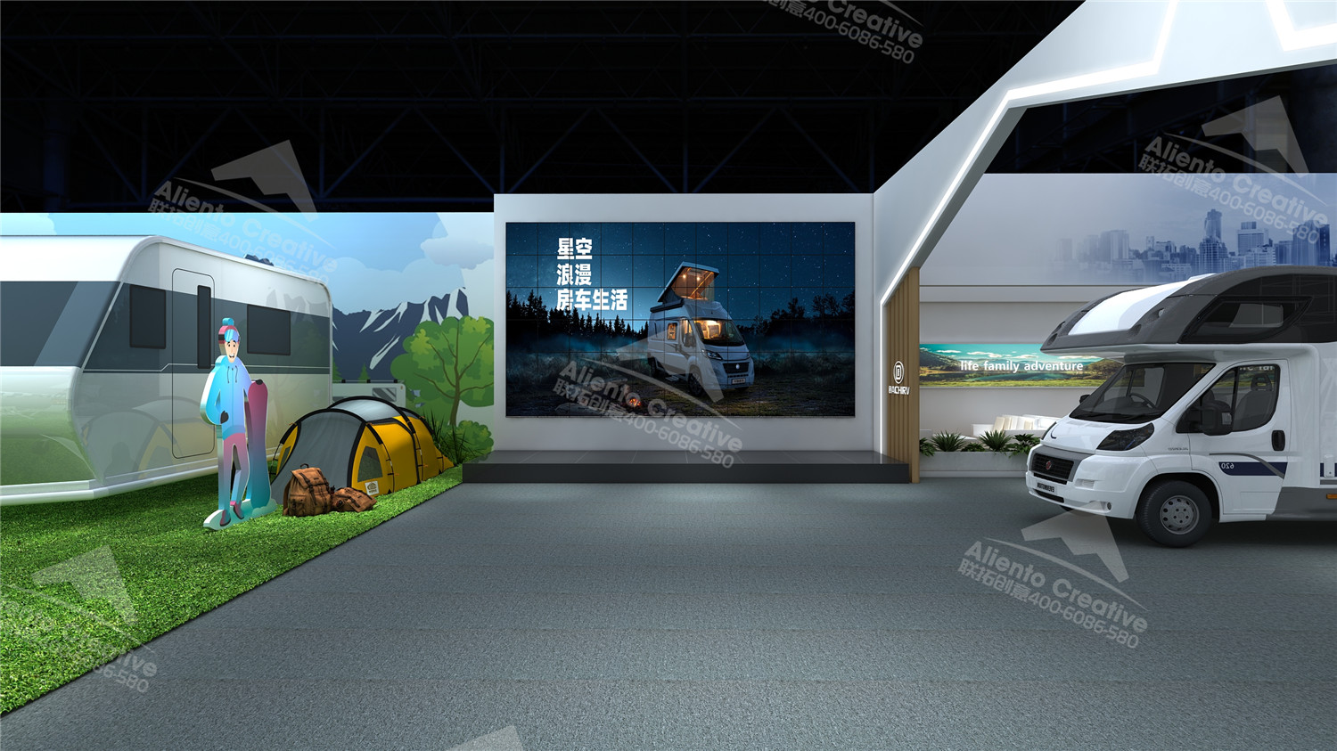 北京房車展設計搭建