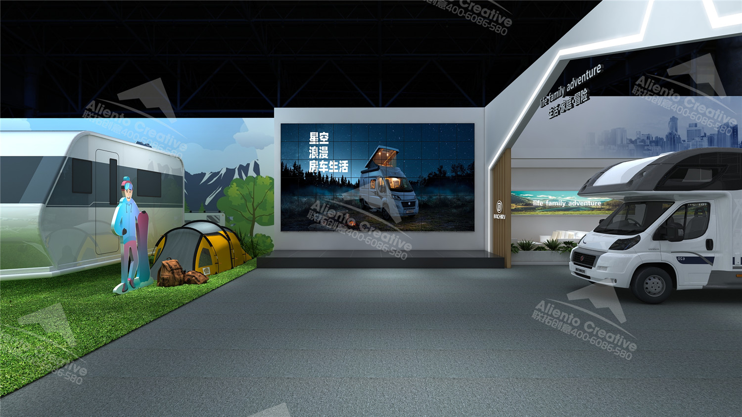 北京房車展設計搭建